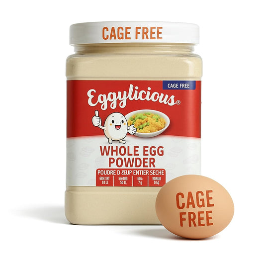 Eggylicious-|-Cage-Free-Whole-Egg-Powder---11-oz-(312-g)-Powdered-Made-428