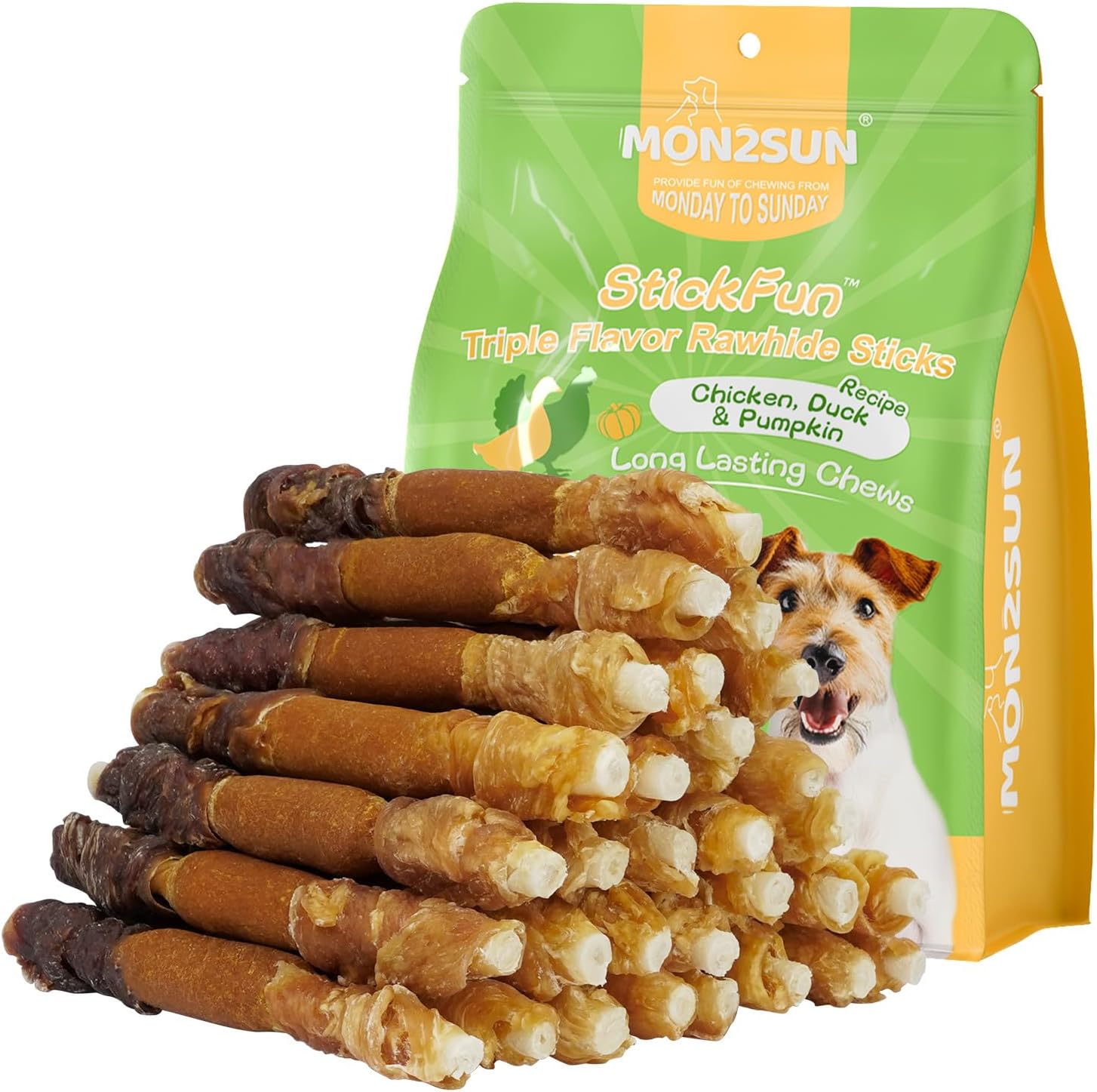 MON2SUN-Dog-Treats,-5-Inch-Triple-Flavor-Chicken-Pumpkin-and-Duck-Rawhide-676
