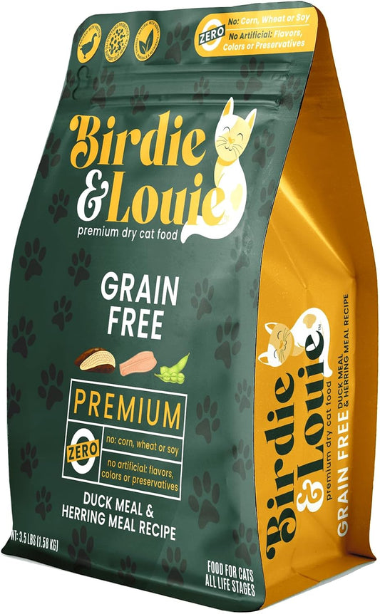 Birdie-and-Louie-Dry-Cat-Food-Duck-Meal-&-Herring-Meal-Recipe-3.5-1441
