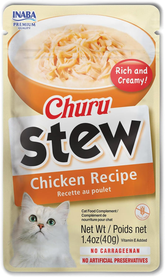 INABA-Churu-Stew-for-Cats,-Side-Dish-Pouch-with-Vitamin-E,-Ounce-1-Chicken213