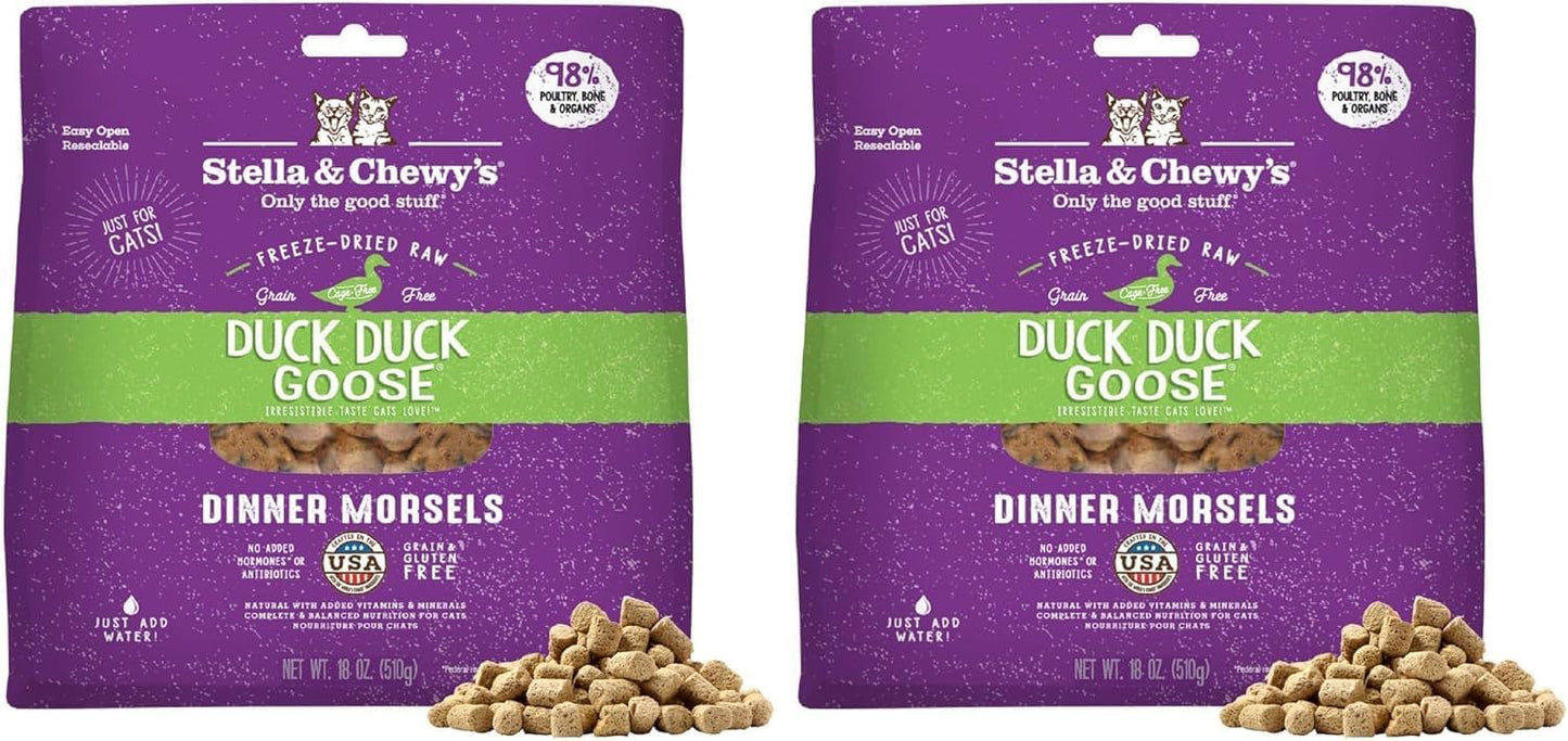 Stella-&-Chewy's-Freeze-Dried-Raw-Cat-Dinner-Morsels---Premium-Duck-&-Goose-194