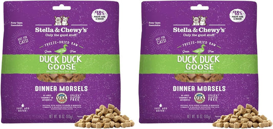 Stella-&-Chewy's-Freeze-Dried-Raw-Cat-Dinner-Morsels---Premium-Duck-&-Goose-194