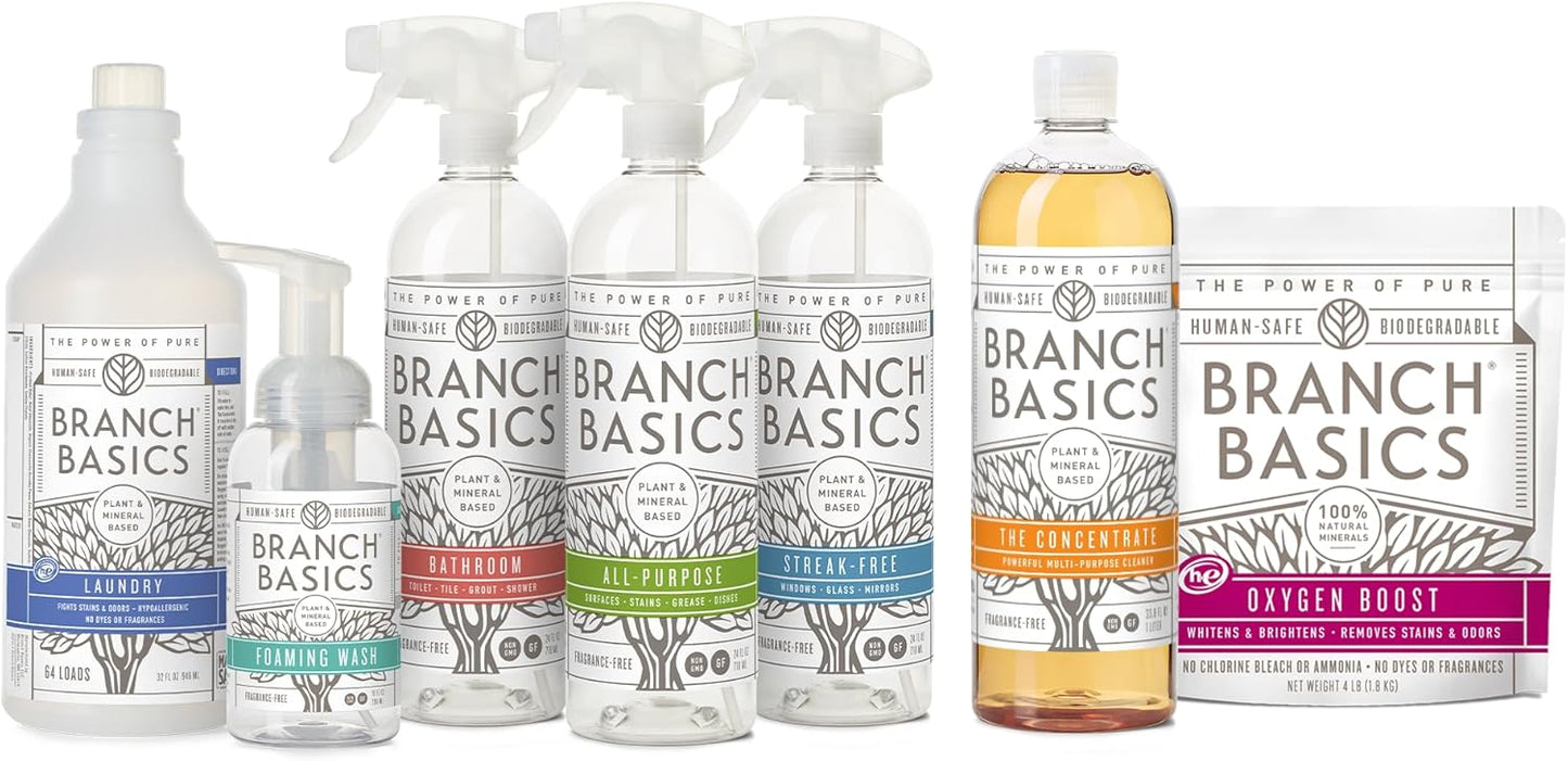 Branch-Basics-Premium-Starter-Kit:-Natural-All-Purpose-Cleaning-Spray,-4185
