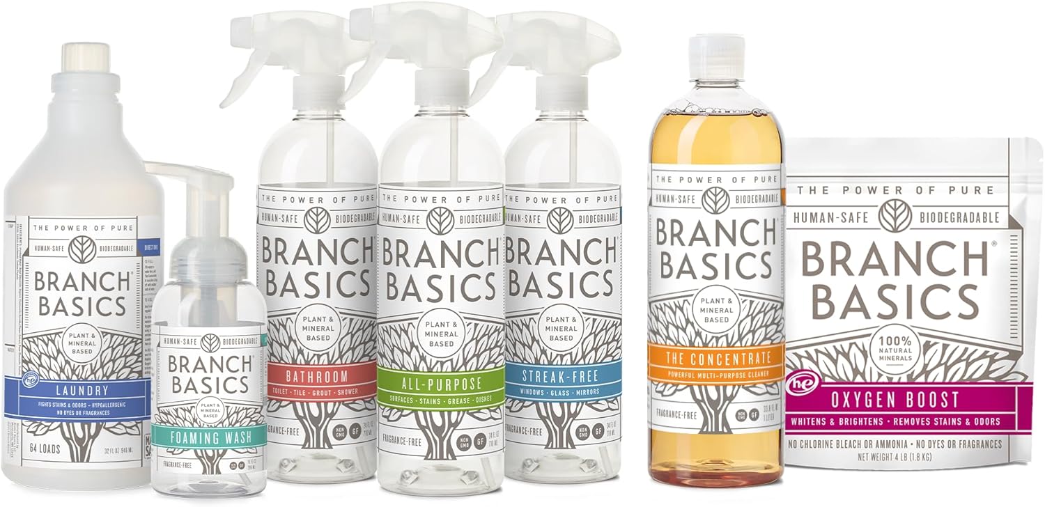 Branch-Basics-Premium-Starter-Kit:-Natural-All-Purpose-Cleaning-Spray,-4185