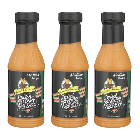 Anchor-Bar-Original-Buffalo-Wing-Sauce,-Medium-Recipe-–-Authentic-Buffalo-Flavor,-1171