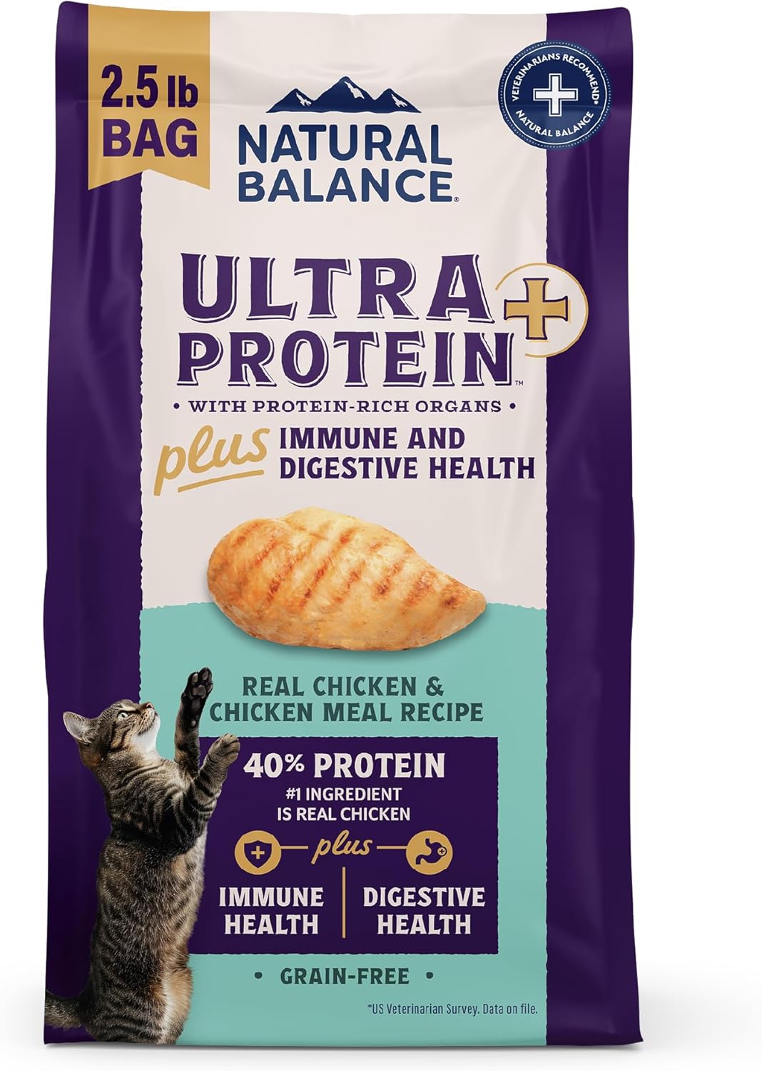 Natural-Balance-Ultra-Protein-Plus-Dry-Cat-Food,-Immune-&-Digestive-Real-&-Meal1015