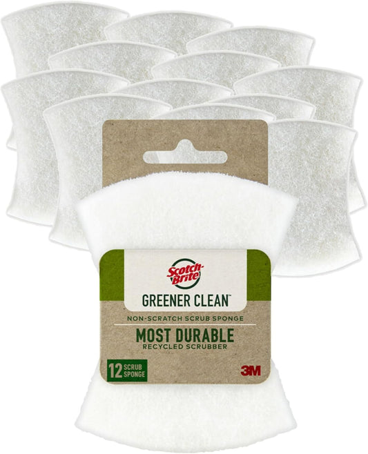 Scotch-Brite-Greener-Clean-Non-Scratch-Scrub-Sponge,-Sponge-for-Washing-Dishes,-1971