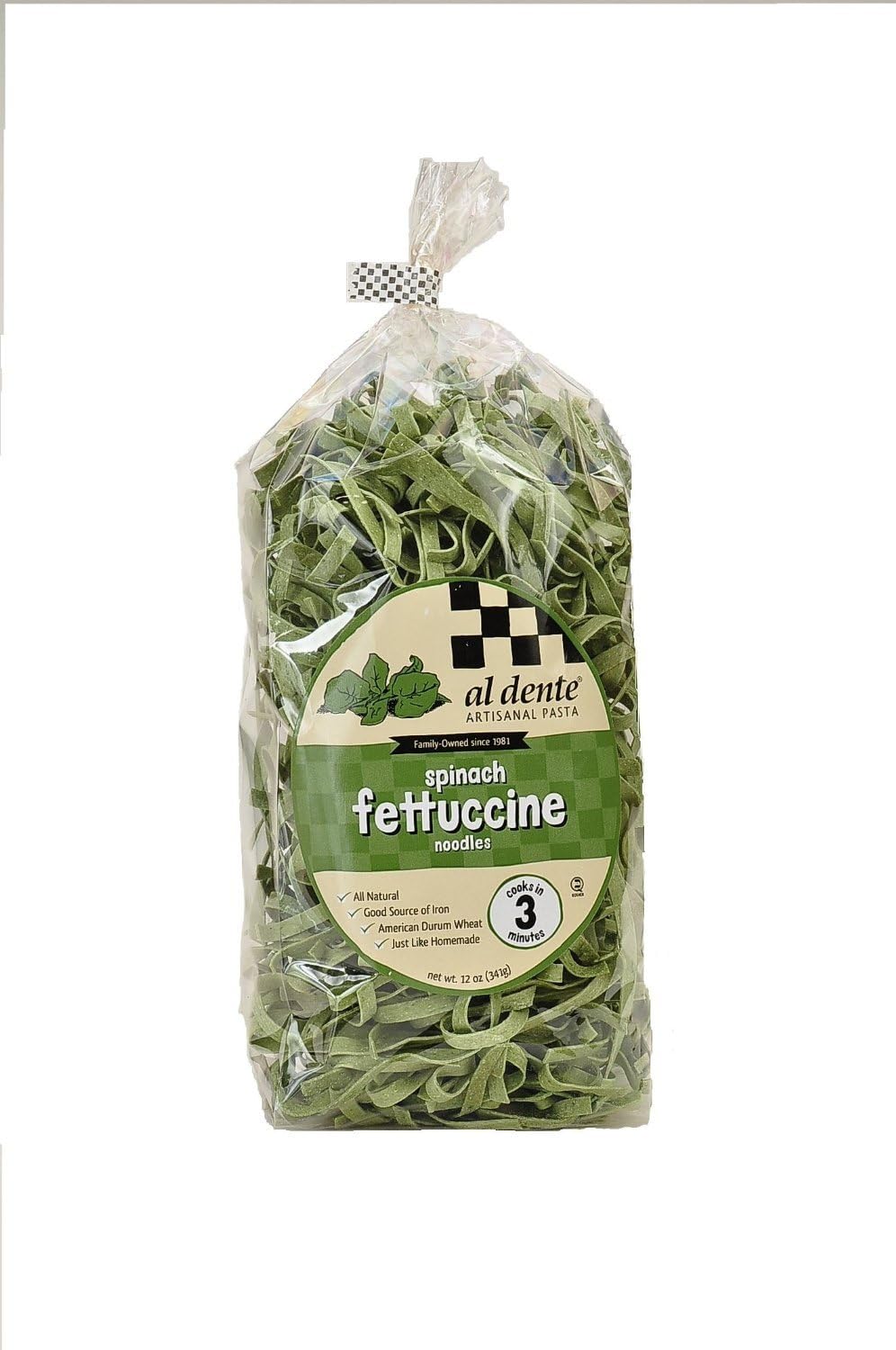 Al-Dente-Spinach-Fettuccine,-12-Ounce-Bag-(Pack-of-1766