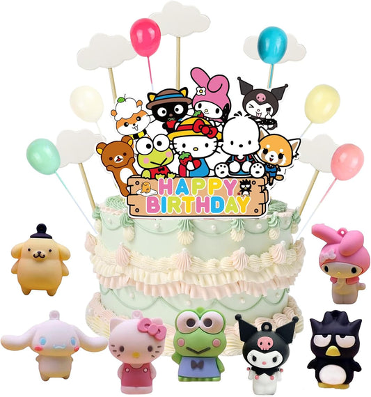19Pcs-Cake-Decorations,including-Happy-Birthday-Cake-Topper,Rainbow-370