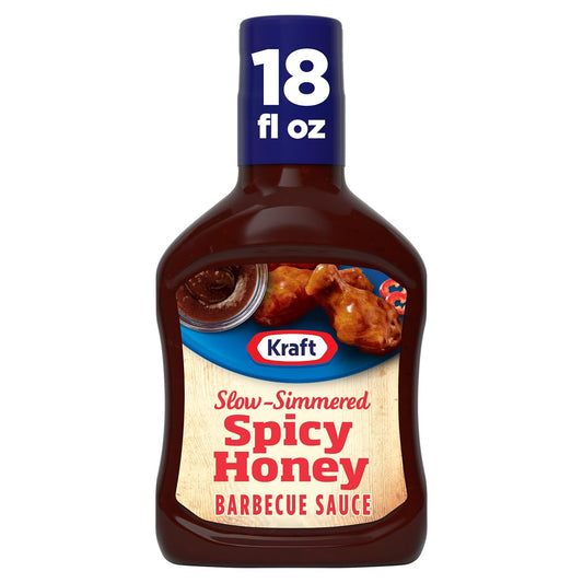 Kraft-Spicy-Honey-Slow-Simmered-Barbecue-Sauce,-18-oz-Bottle-------1284
