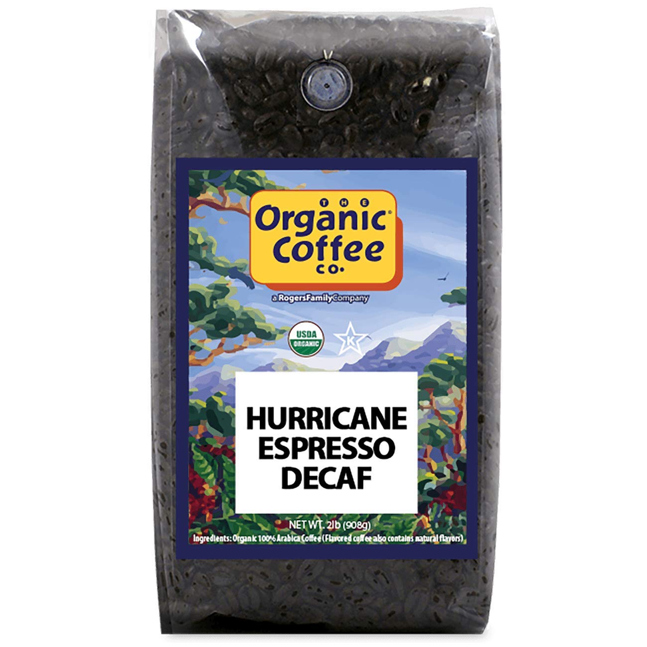 Organic-Coffee-Co.-DECAF-Hurricane-Espresso-Whole-Bean-Coffee-2LB-(32-Ounce)-Medium-2774