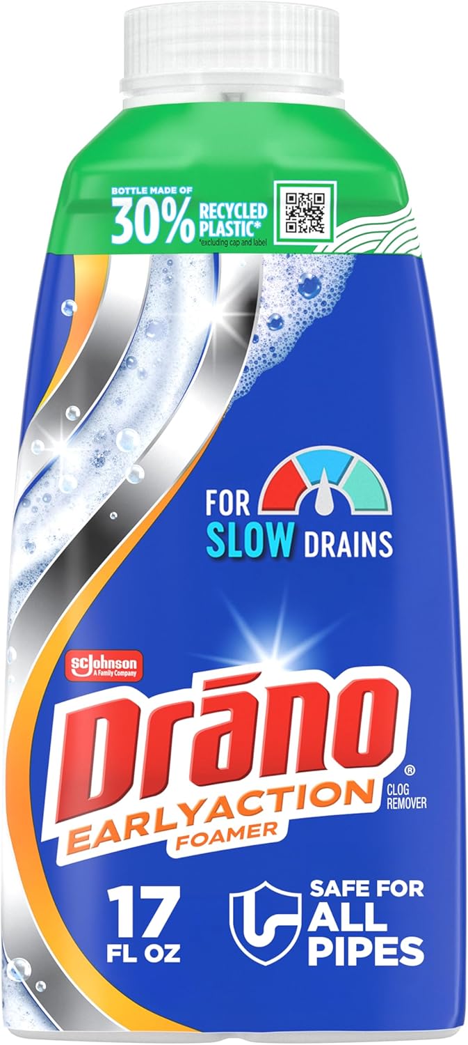 Drano-Early-Action-Foamer-Drain-Clog-Remover-and-Cleaner-for-Shower-or-Sink-Drains,-Unclogs-1768