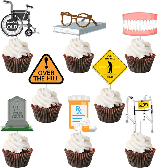 JOYMEMO-36-Pieces-Over-The-Hill-Cupcake-3093