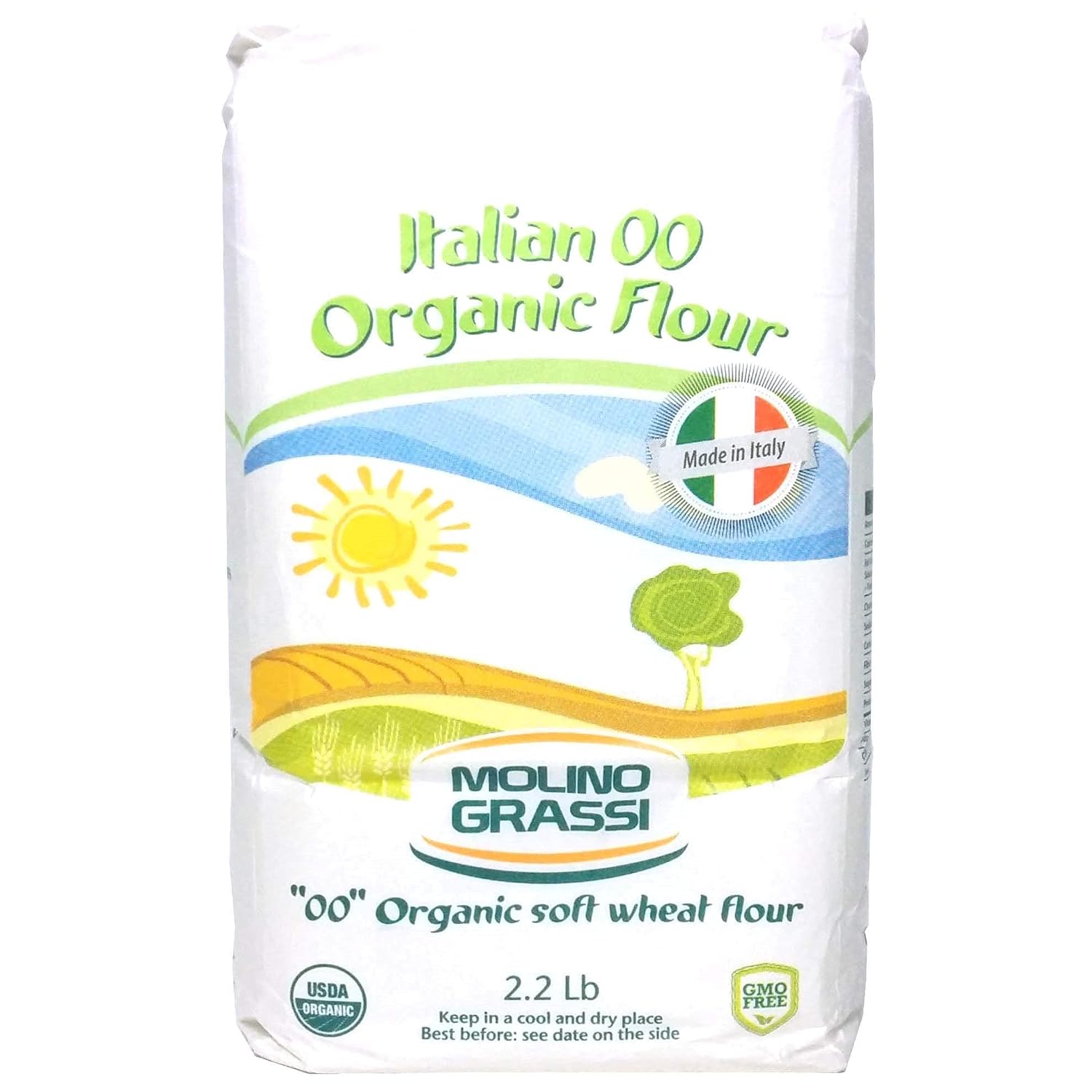 Molino-Grassi-USDA-Organic-Italian-0-Soft-Wheat-Flour---2.2-lb-530
