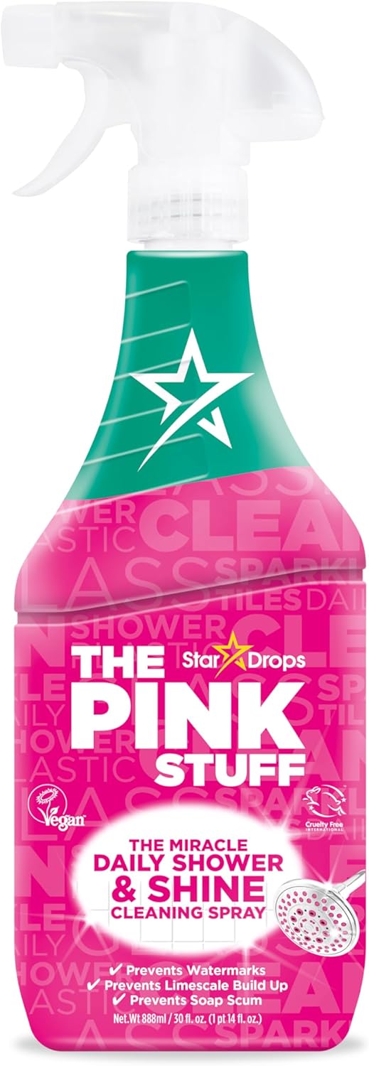 The-Pink-Stuff-Miracle-Daily-Shower-&-Shine-Spray-–-30oz-Bathroom-Cleaner-for-Glass,-1058