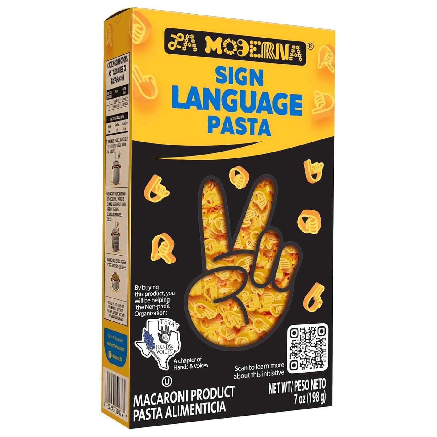 LA-MODERNA,-Sign-Language-Pasta,-7-oz-(Pack-of-|-67