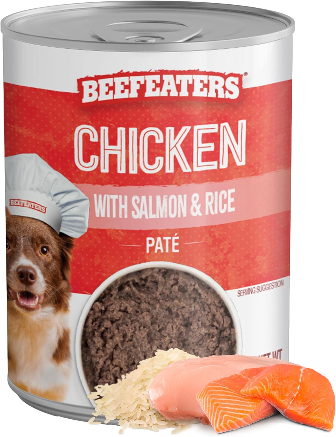 Beefeaters-Dog-Treats---Chicken-with-Salmon-and-Rice-Pate-13.2oz,-Case-of-208