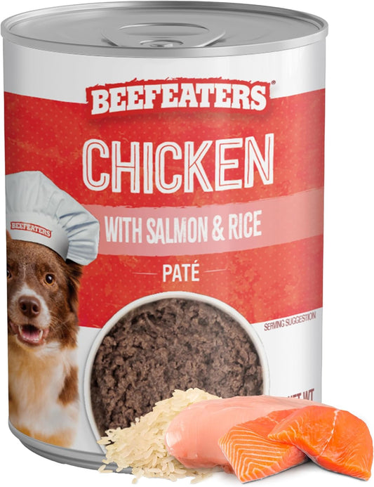 Beefeaters-Dog-Treats---Chicken-with-Salmon-and-Rice-Pate-13.2oz,-Case-of-208