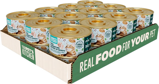 Your-Pet's-Kitchen-Canned-Wet-Cat-Food,-Tuna-Florentine-Entrée-in---oz-(Pack958