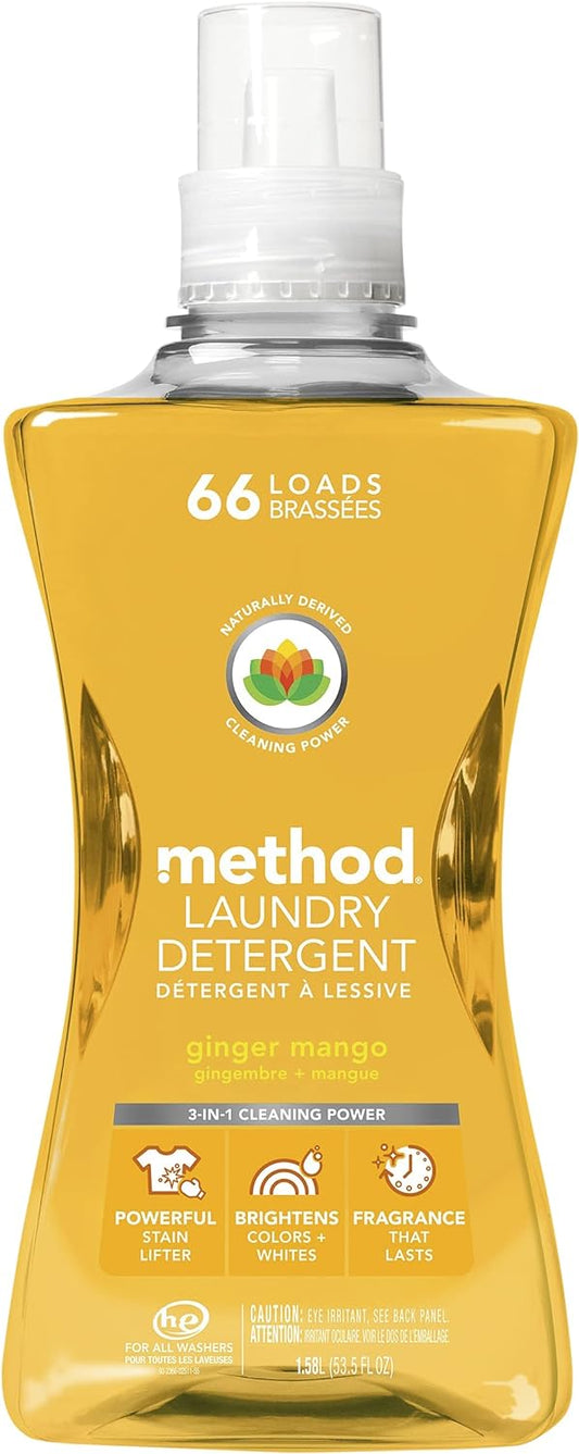 Method-Liquid-Laundry-Detergent,-Ginger-Mango,-66-Loads-Per-Bottle,-3804