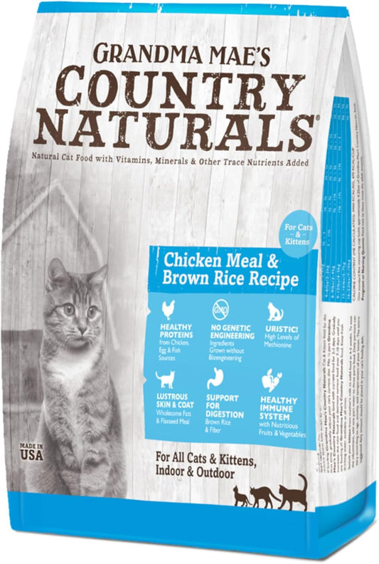 Grandma-Mae’s-Country-Naturals-Dry-Cat-Food,-Chicken-&-Brown-Rice,-Slow-Cooked-444