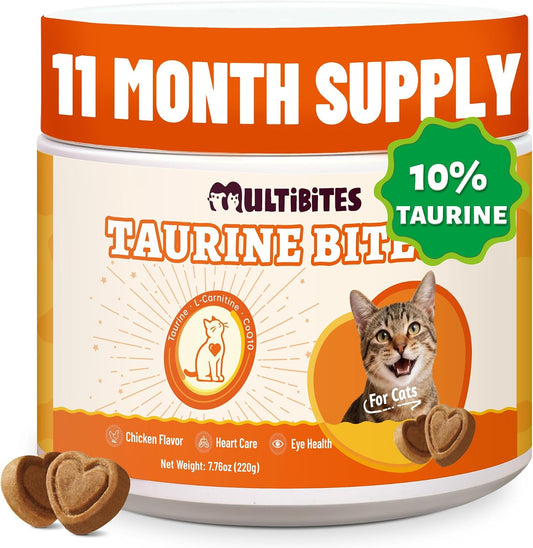 330-Bites-Taurine-for-Cats-for-Heart-&-Eye-Health-–-with-L-Carnitine,-CoQ10,-392