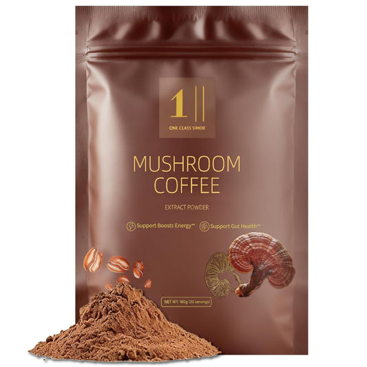 Mushroom-Coffee-(30-Servings)-Medium-Roast-Instant-Coffee-10-Adaptogenic-Mushroom-with-Grass-Fed-835
