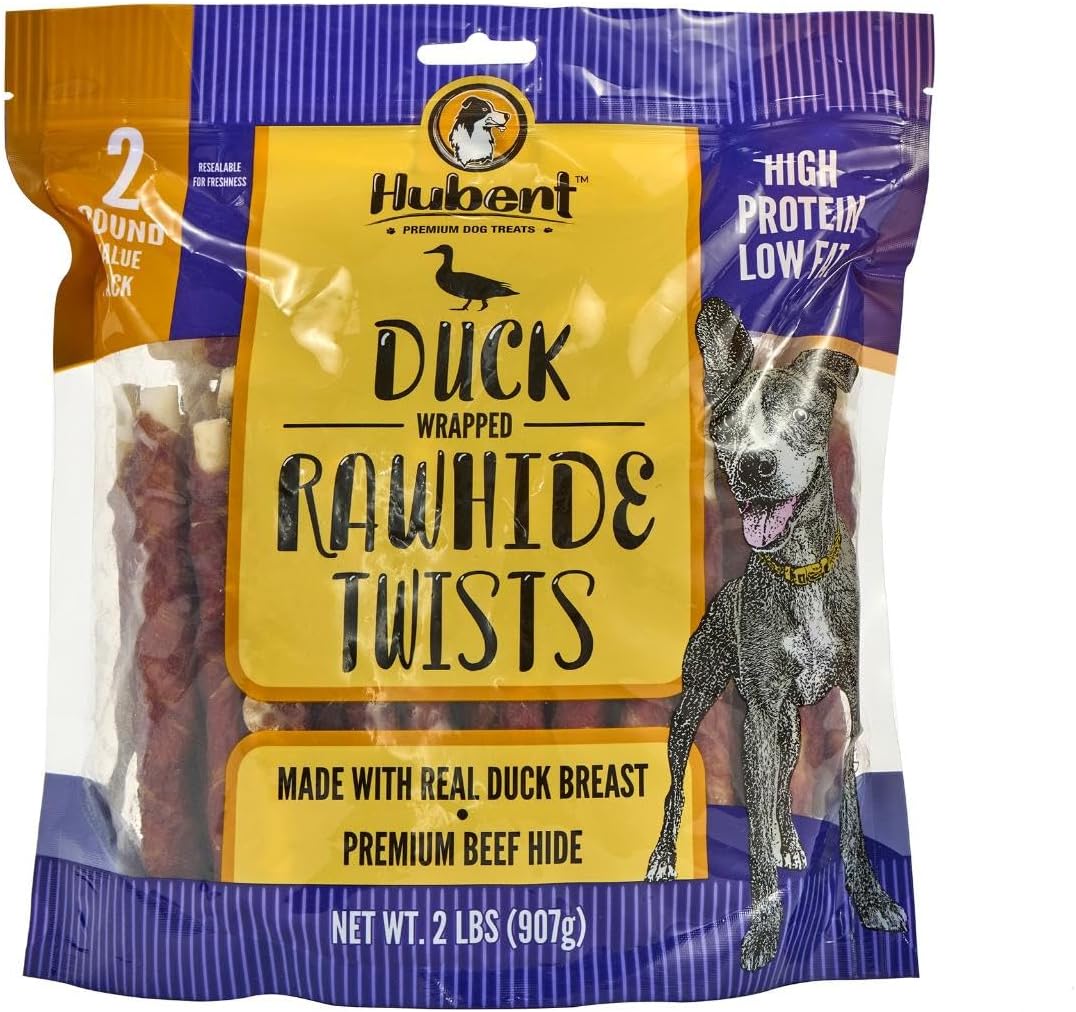 Hubert-Pet-Gourmet-Duck-Wrapped-Rawhide-Twists---729