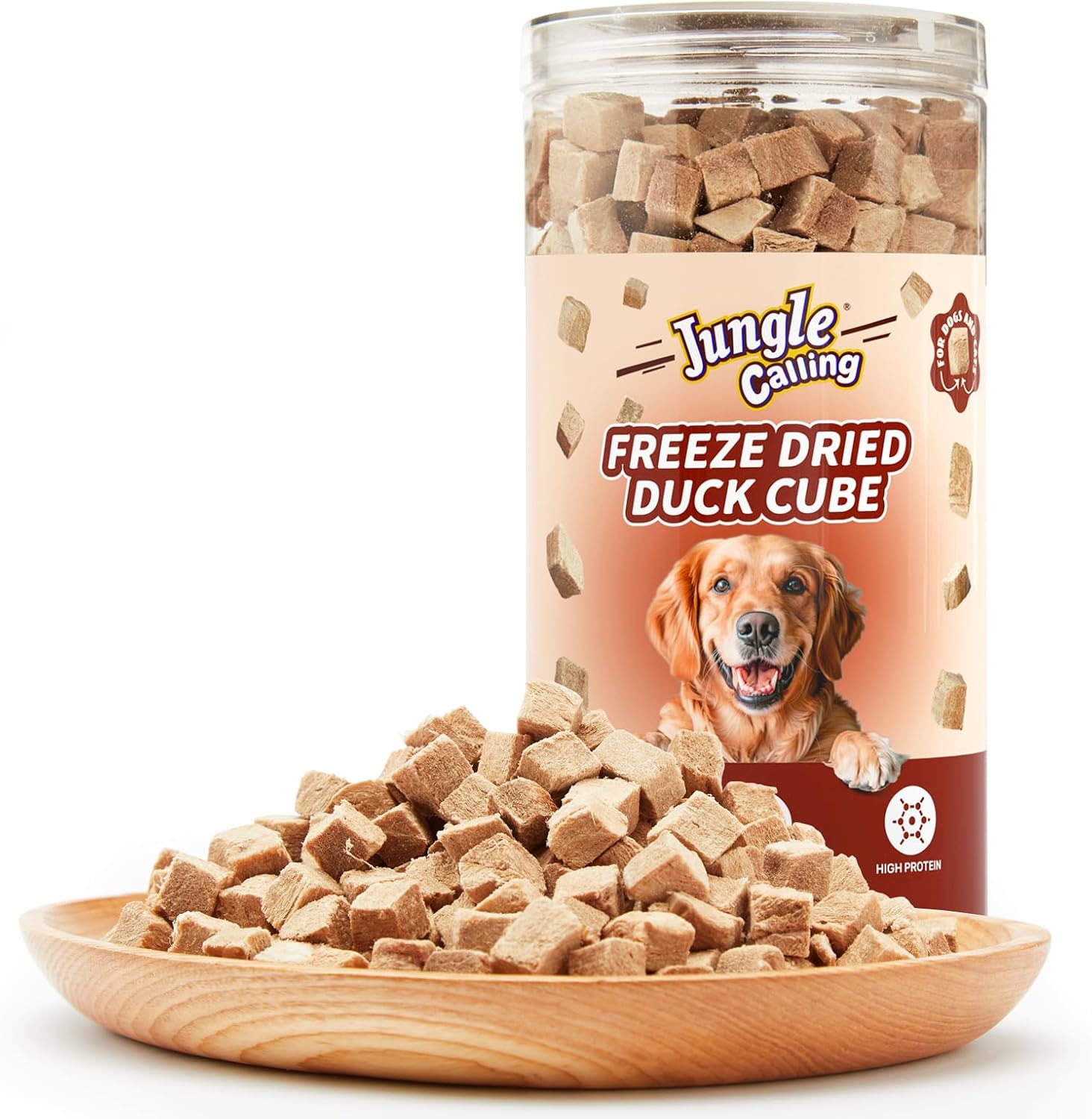 Jungle-Calling-Freeze-Dried-Cat-Treats-&-Dog-Snacks,-Single-Ingredient-Bites-1487