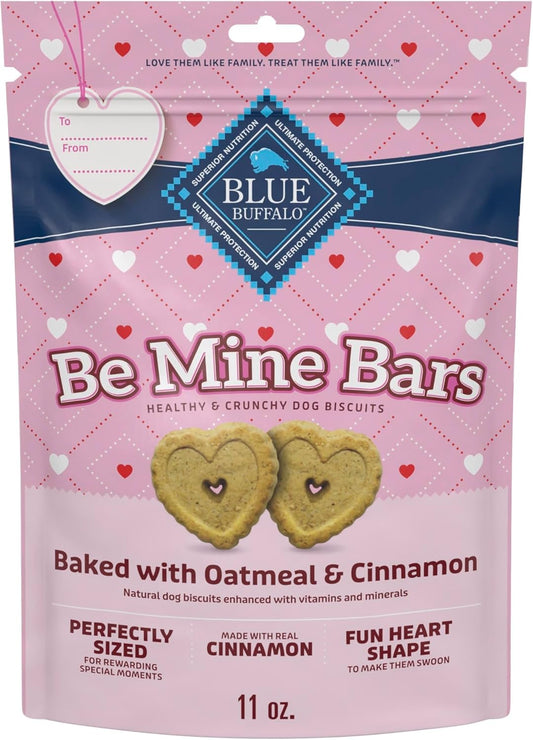 Blue-Buffalo-Be-Mine-Bars-Heart-Shaped-Healthy-&-Crunchy-Dog-Biscuits,-Valentine’s-1299