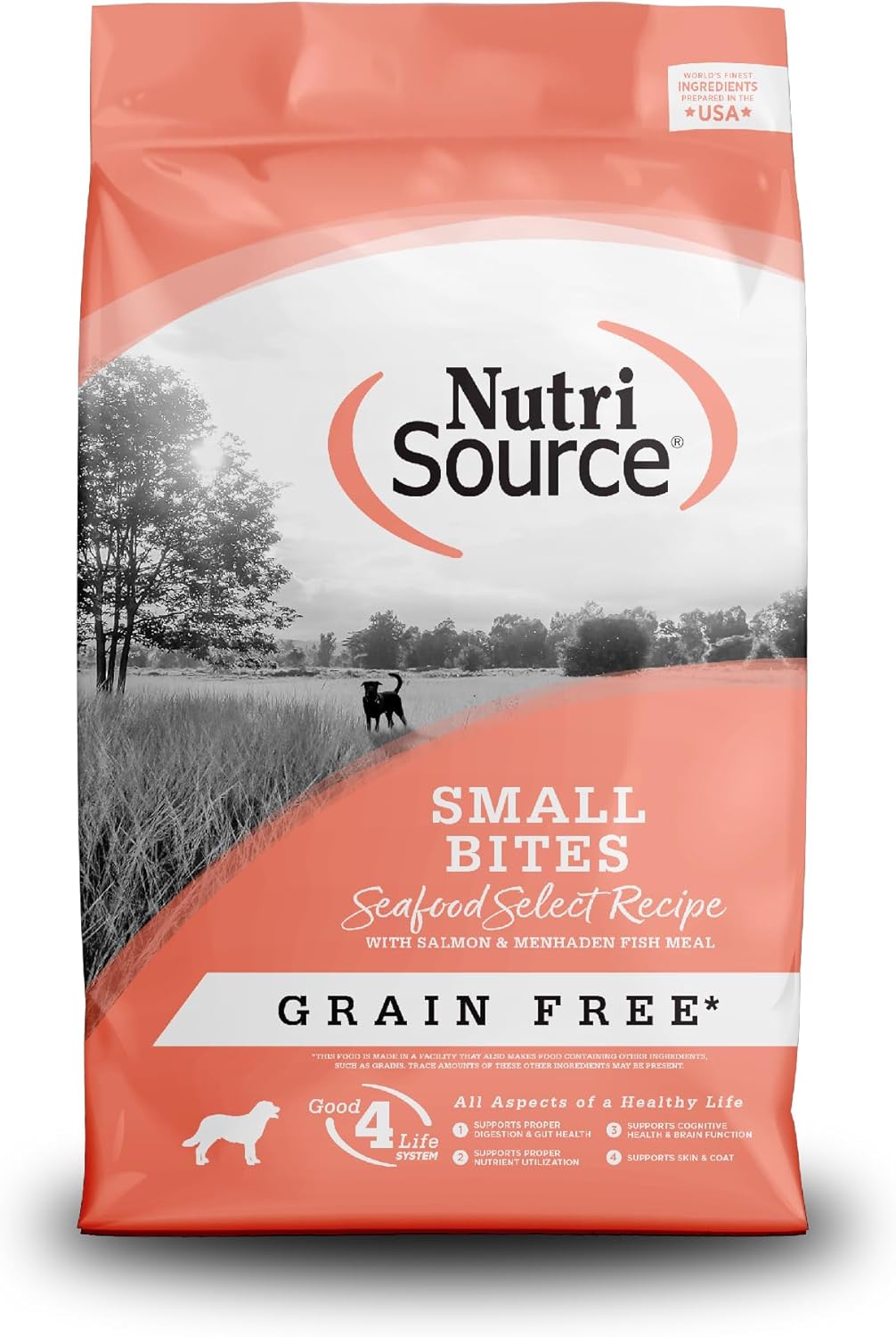 NutriSource-Seafood-Select-Grain-Free-Dry-Dog-Food,-Small-Bites,-Salmon-and-Menhaden-1156