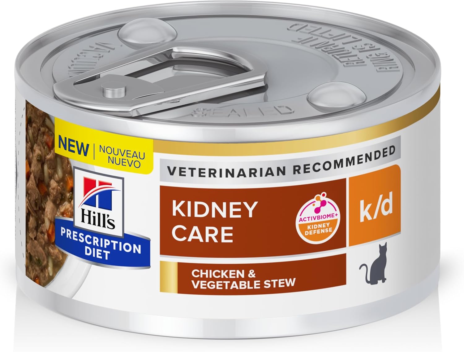 Hill's-Prescription-Diet-k/d-Kidney-Care-Wet-Cat-Food,-Chicken-&-Vegetable-Stew,-1595