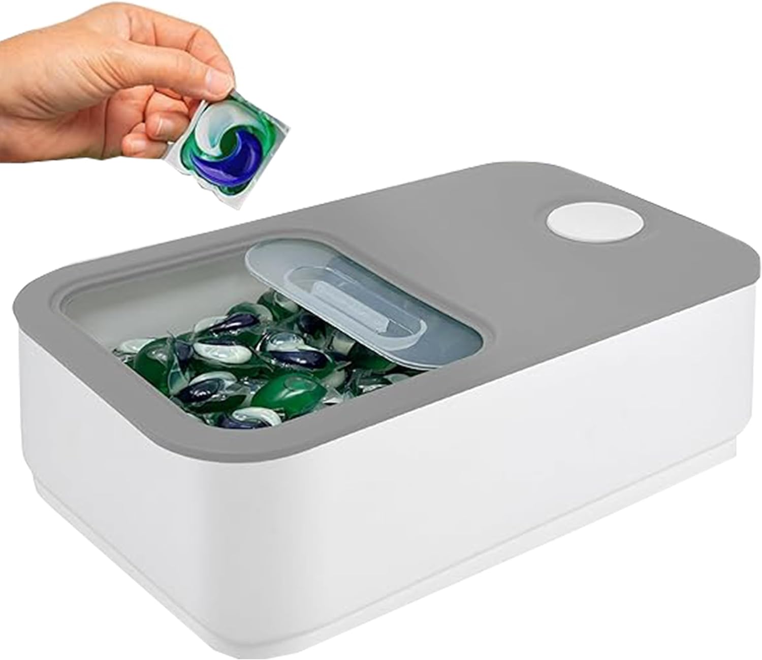 Skywin-Large-Laundry-Pods-Container-Push-Open-with-Grey-Lid,-823