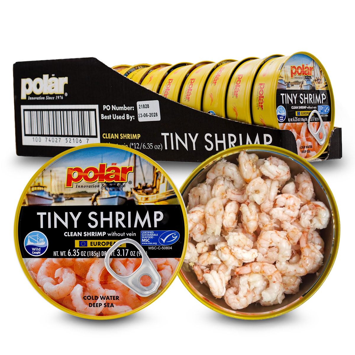 MW-Polar-Tiny-Shrimp-Without-Vein-6.35-oz-(paquete-de-12),-capturados-la-411