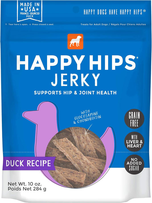 Jerky-Dog-Treats,-Duck,-10-oz.-Pouch---860
