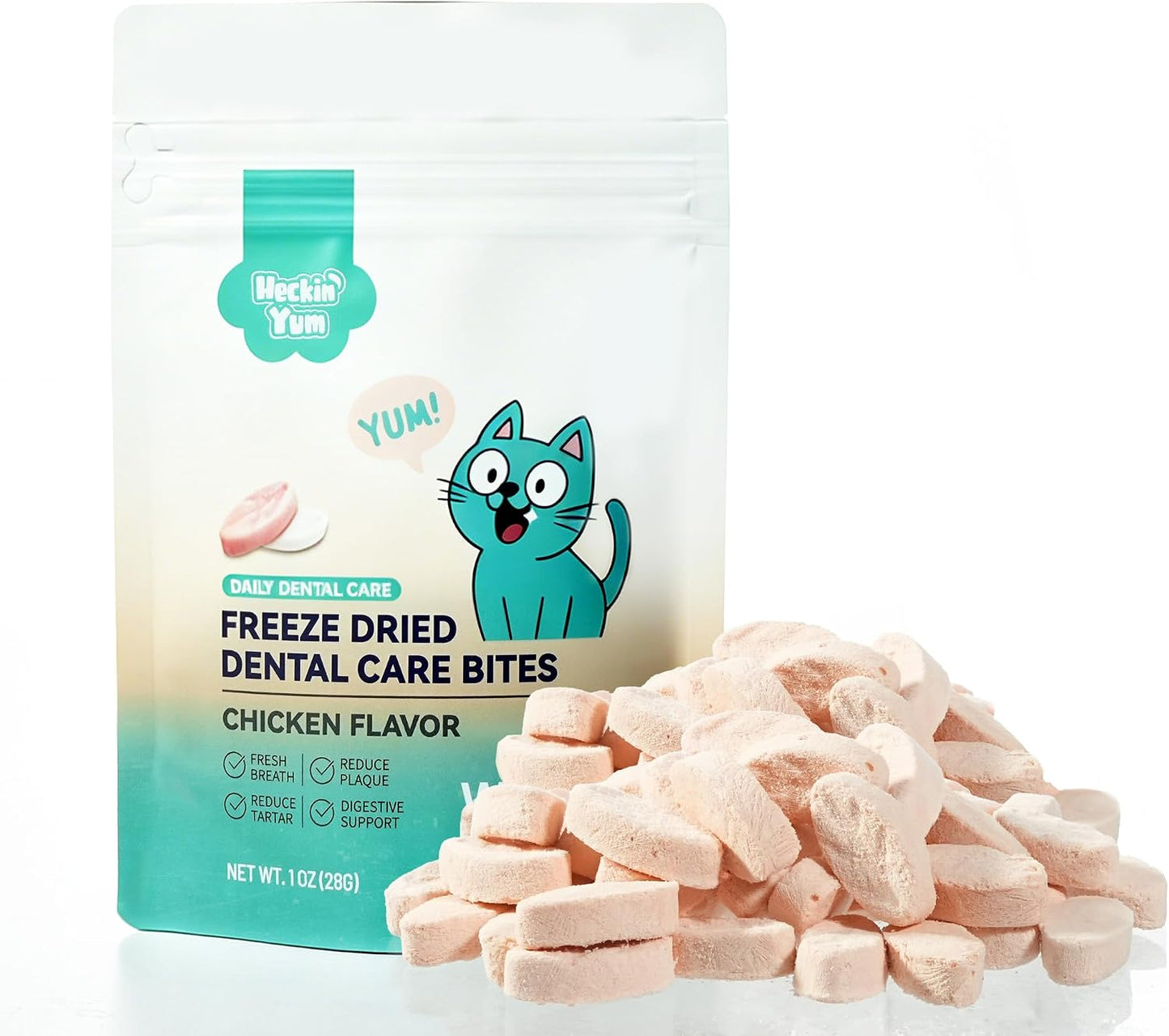 Freeze-Dried-Chicken-Dental-Cat-Treats-with-FOS-&-Fish-Oil,Healthy-Formula-Snacks-949