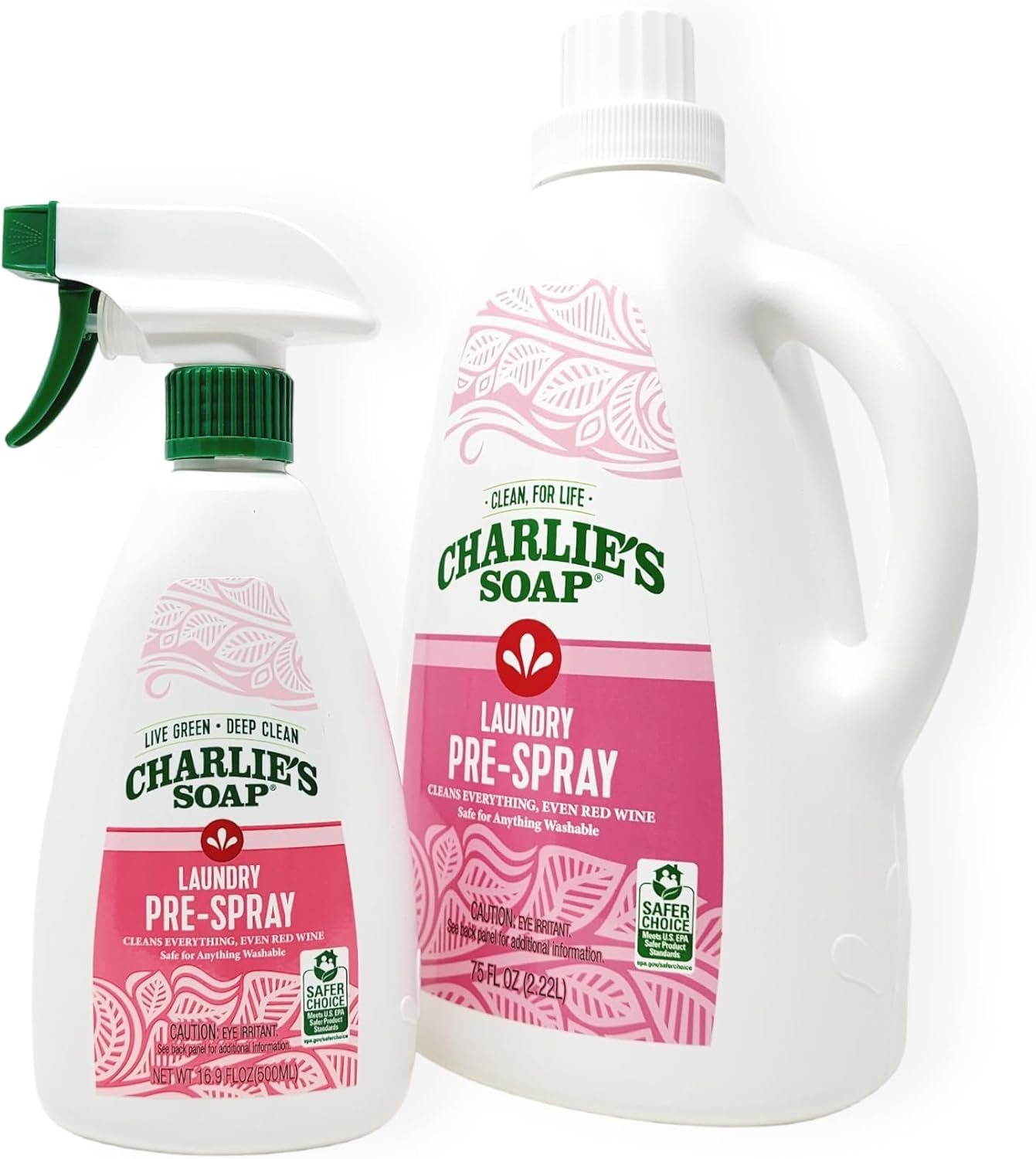 Charlie's-Soap-Laundry-Pre-Spray-Stain-Remover-Refill-Kit-(91.9-fl-2288