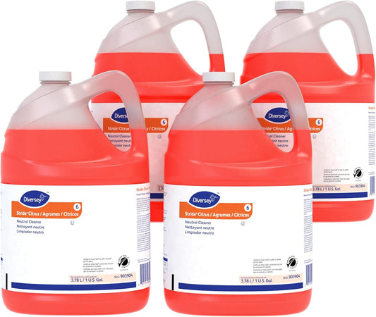 Diversey-903904-Stride-Citrus-Neutral-Cleaner,-Commercial-Floor-Cleaner,-Citrus-2141
