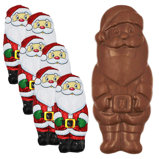 Fruidles-Large-Christmas-Chocolate-Santa-Holiday-Treats,-Solid-451