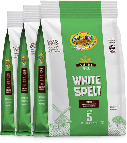 Shibolim-Harina-de-espelta-blanca,-5-libras-(paquete-de-|-573