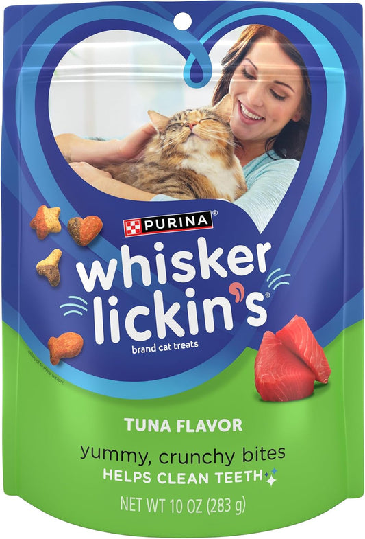 Purina-Whisker-Lickin's-Cat-Treats,-Crunchy-and-Yummy-Tuna-Flavor---(Pack-of-4)-553