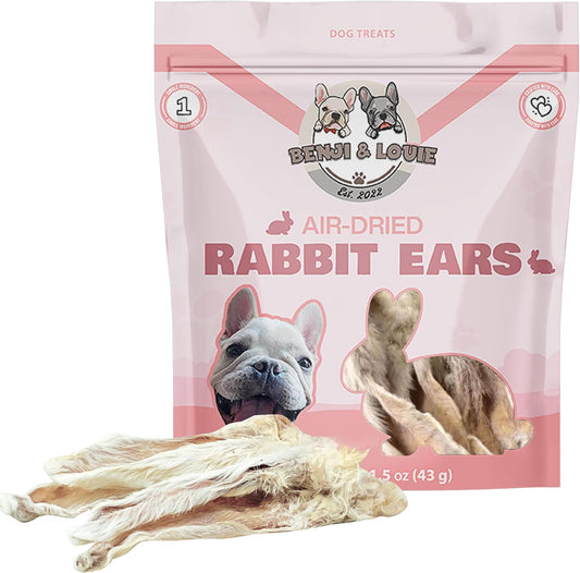 Benji-&-Louie-Air-Dried-Whole-Rabbit-Ears-with-Fur---Healthy-369