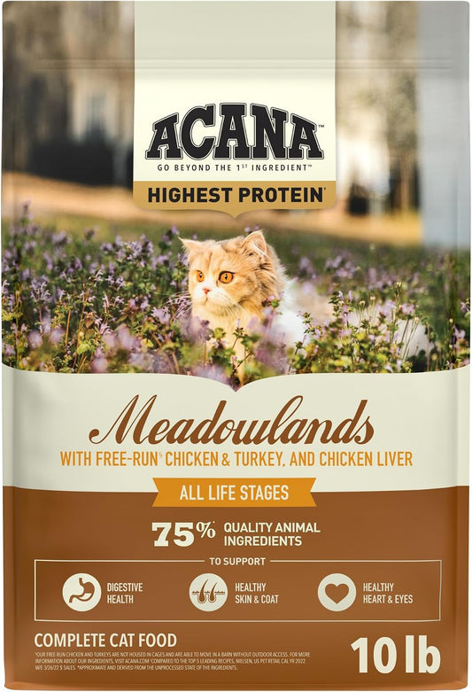 ACANA-Grain-free-Dry-Cat-Food-Meadowlands-Chicken-Turkey-Fish-and-Cage-Free-Eggs-10lb-1412