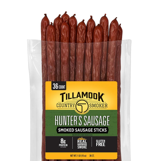 Tillamook-Country-Smoker-Hunter’s-Sausage-Smoked-Sausage,-16-Oz,-36-Ct,--Bulk-Pack,-Real-Smoked-2280