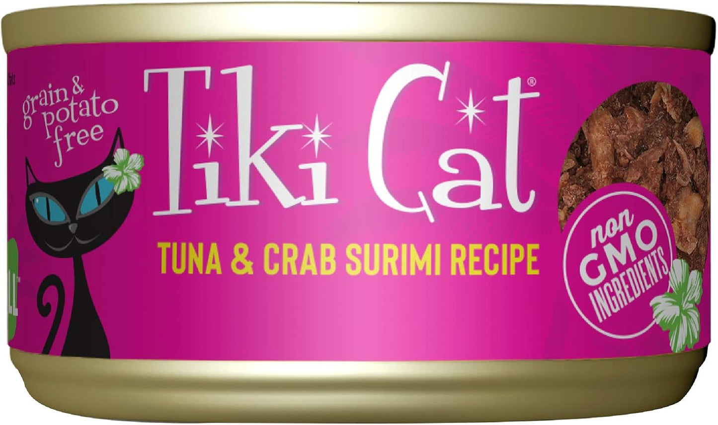 Tiki-Cat-Grill-Wet-Cat-Food,-Tuna-&-Crab-Surimi,-2.8-Cans-Count)--925