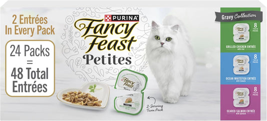 Purina-Fancy-Feast-Gourmet-Wet-Cat-Food-Variety-Pack,-Petites-Gravy-break-apart-48--1997