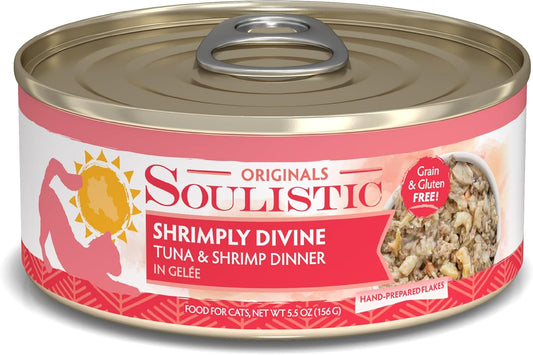 Soulistic-Originals,-Shrimply-Divine-Tuna-and-Shrimp-Dinner-in-Gelée,-5.5oz-Pack-8--553