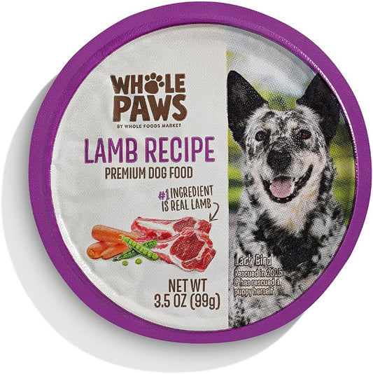 Whole-Paws,-Comida-húmeda-para-perros,-receta-de-cordero,-2274