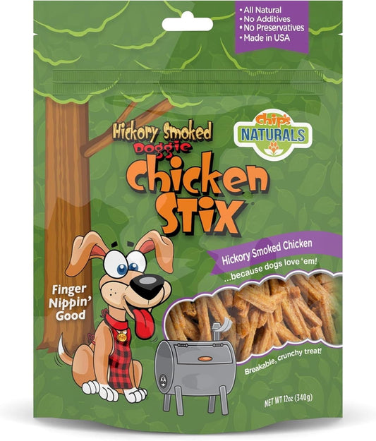 Chip's-Naturals-Doggie-Chicken-Stix,-12-oz-–-Hickory-Smoked-Chicken-Treats,-1346