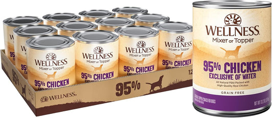 Wellness-0.95-Chicken-Natural-Wet-Grain-Free-Canned-Dog-Food,-13.2-Ounce-Can-(Pack-1917